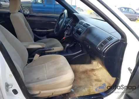 2004 Honda Civic Lx z USA, uszkodzony, nr VIN 2HGES165X4H629311